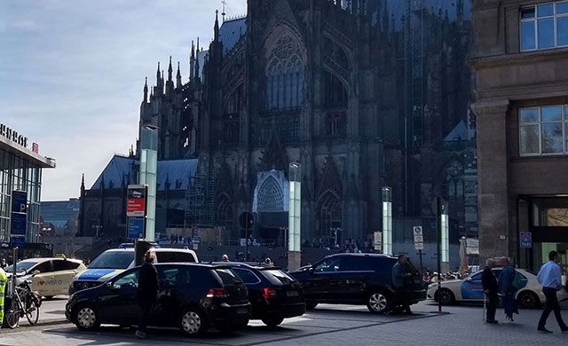 Parkplatz Donmplatte in Köln