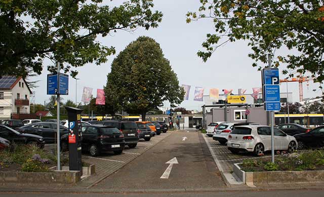 Parkplatz Bahnhof Rommelshausen