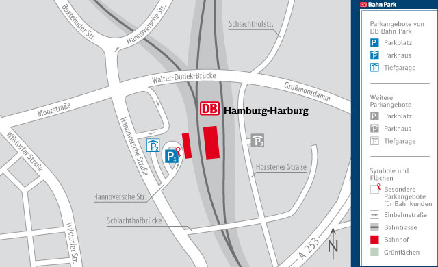 Tiefgarage Bahnhof Hamburg-Harburg