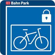 Schild Fahrradbox