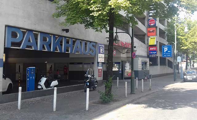 Parkhaus Europa Center in Berlin
