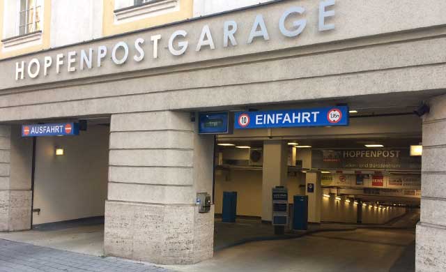 Tiefgarage Neue Hopfenpost in München