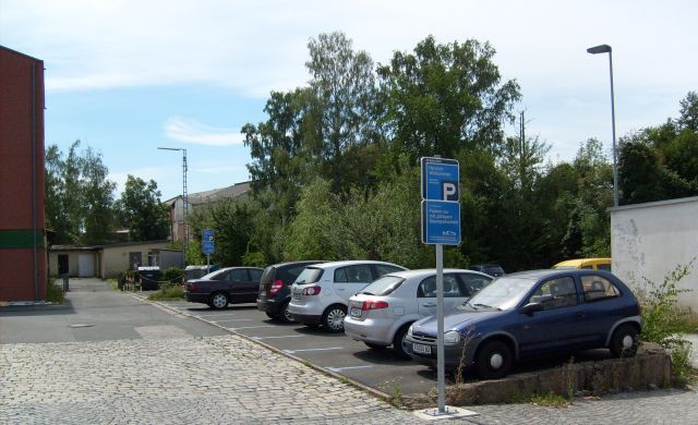 Parkplatz Bahnhof in Forchheim