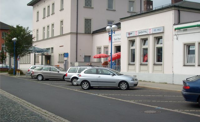 Parkplatz Bahnhof in Marktredwitz