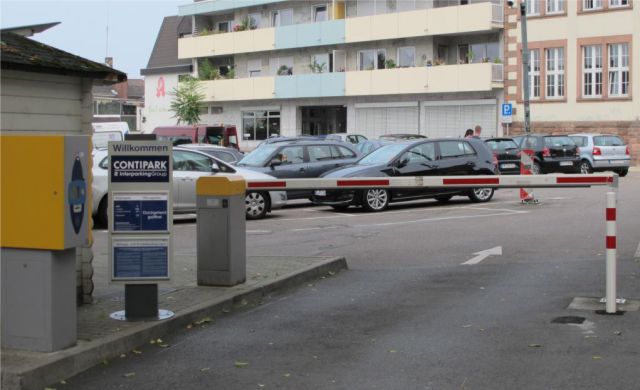 Parkplatz Luisenstrasse in Weinheim