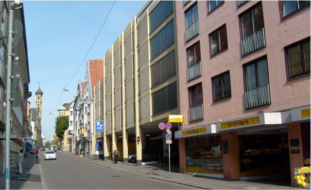 Parkhaus Ludwigstr. in Augsburg