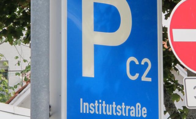 Parkplatz Institutstrasse in Weinheim