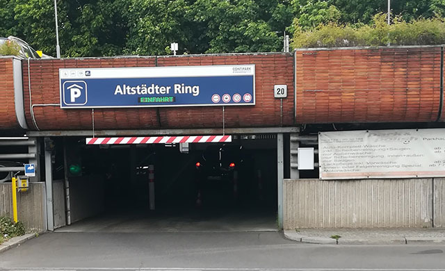 Parkhaus Spandau Altstädter Ring in Berlin
