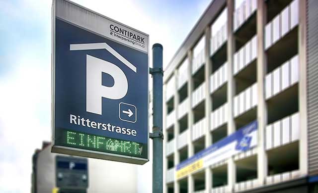 Parkhaus Ritterstraße in Bielefeld