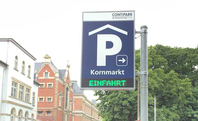 Tiefgarage Kornmartk in Zwickau