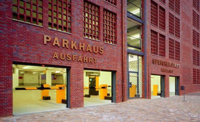 Parkhaus Speicherstadt in Hamburg