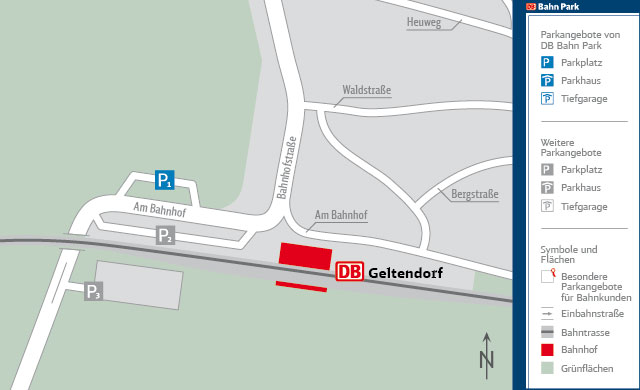 Parkplatz Bahnhof Geltendorf