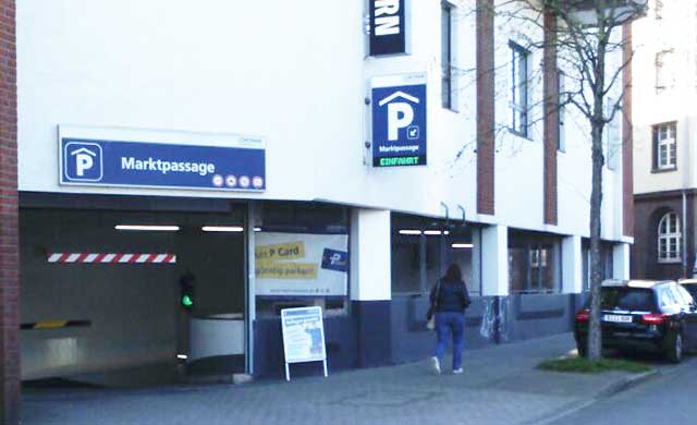 Tiefgarage Marktpassage Bielefeld