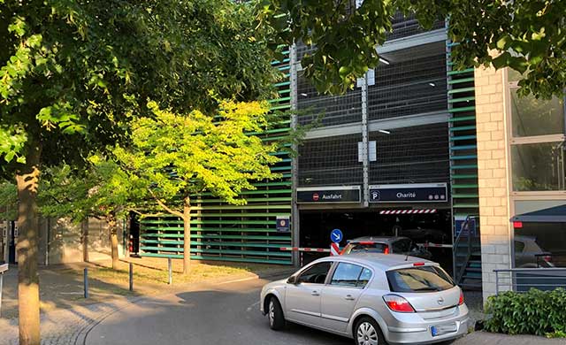 Parkhaus Charité Campus Virchow Klinikum in Berlin