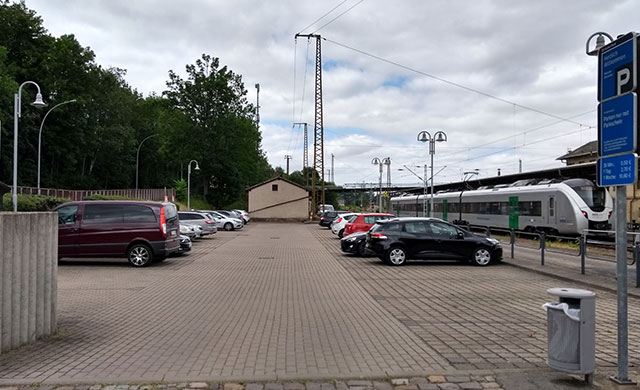 Parkplatz Bahnhof Wurzen