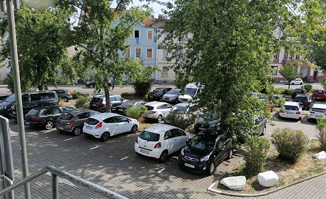 Parkplatz Landauer Straße in Neustadt