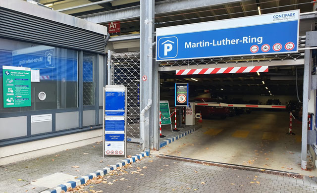 Parkhaus Martin-Luther-Ring in Leipzig