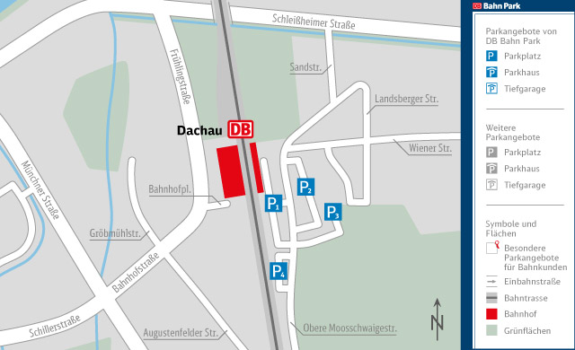 Parkplatz Bahnhof Dachau