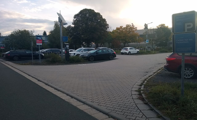 Parkplatz Marktredwitz Bahnhof