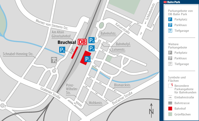 Parkplatz Bruchsal P3